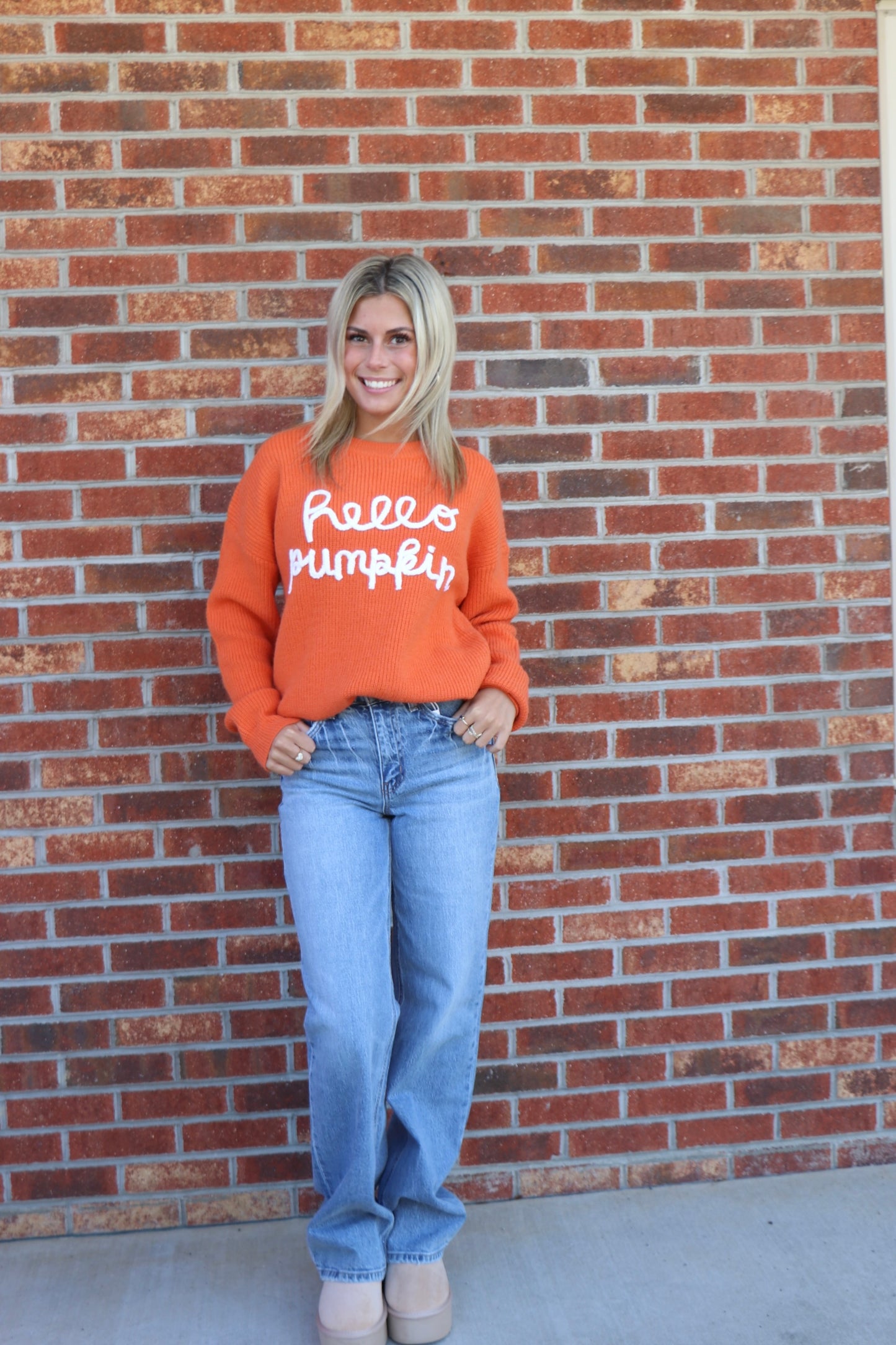 Hello Pumpkin Sweater