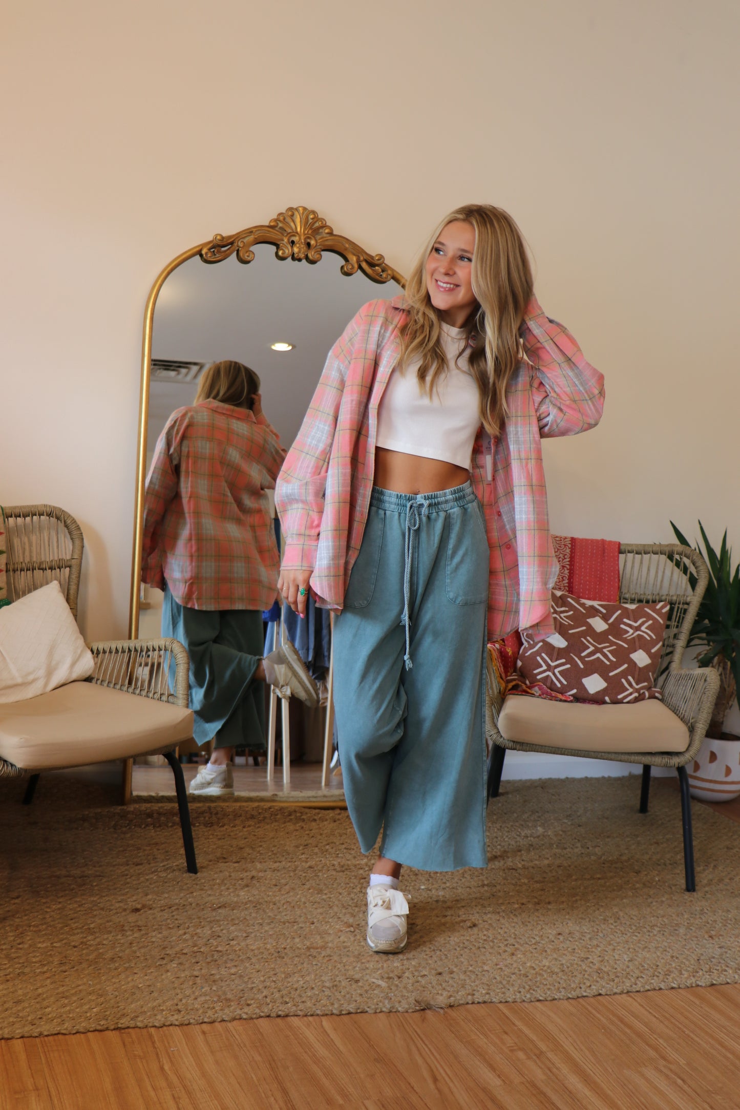 First Flannel Top