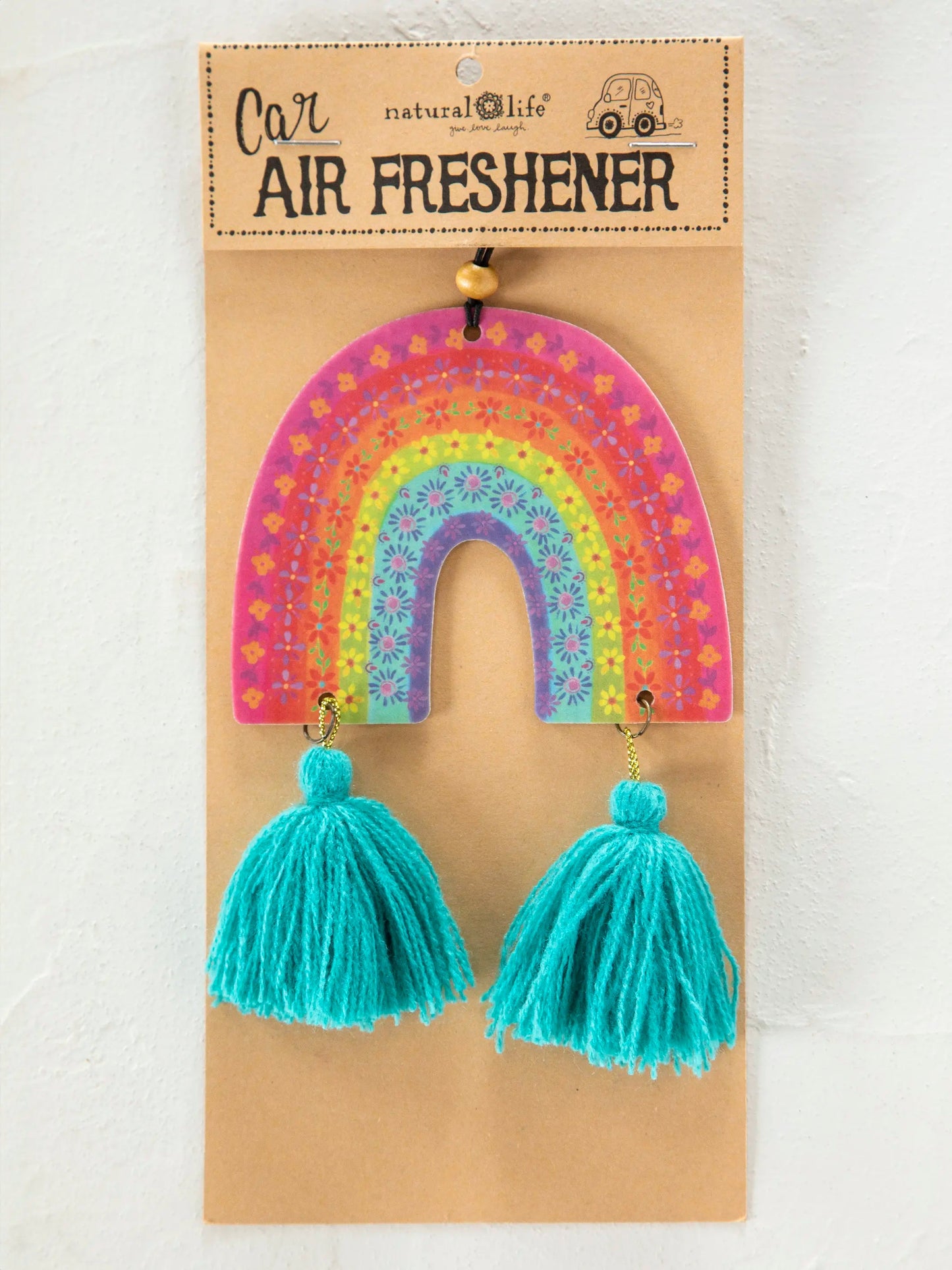 Natural Life Car Air Freshener - Rainbow