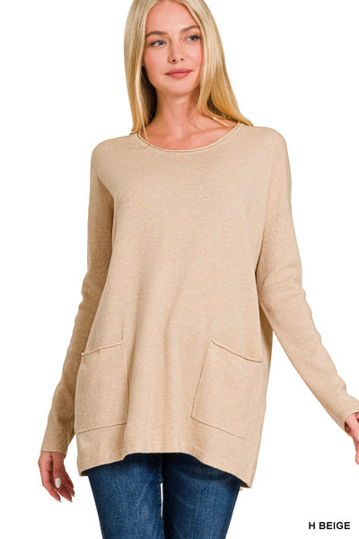 I’m Going Too Top in Beige