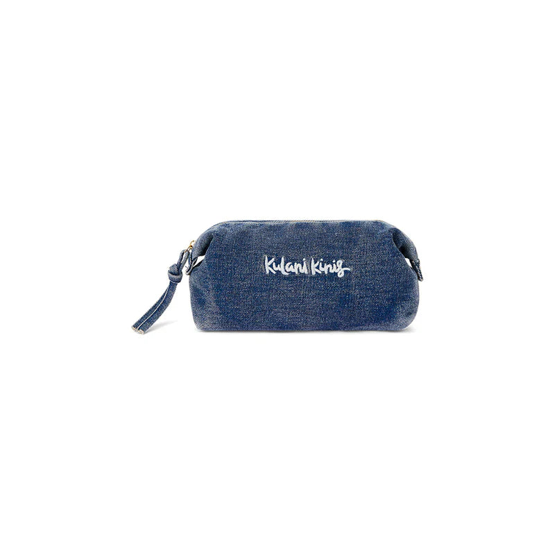 KuLani Kinis Curved Travel Pouch - Deep Denim