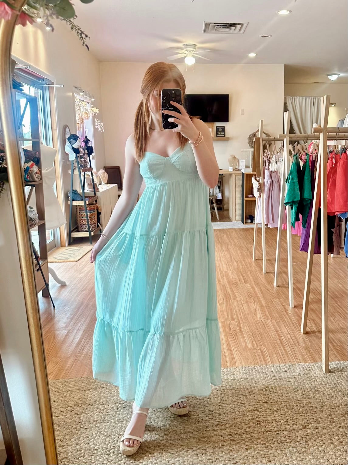 Minted Romance Dress