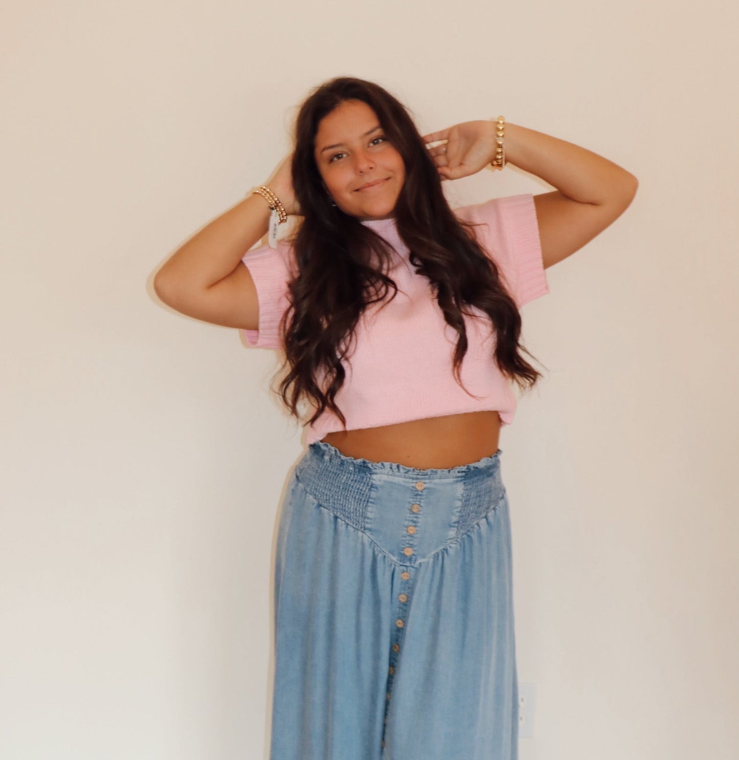 Icy Blush Top