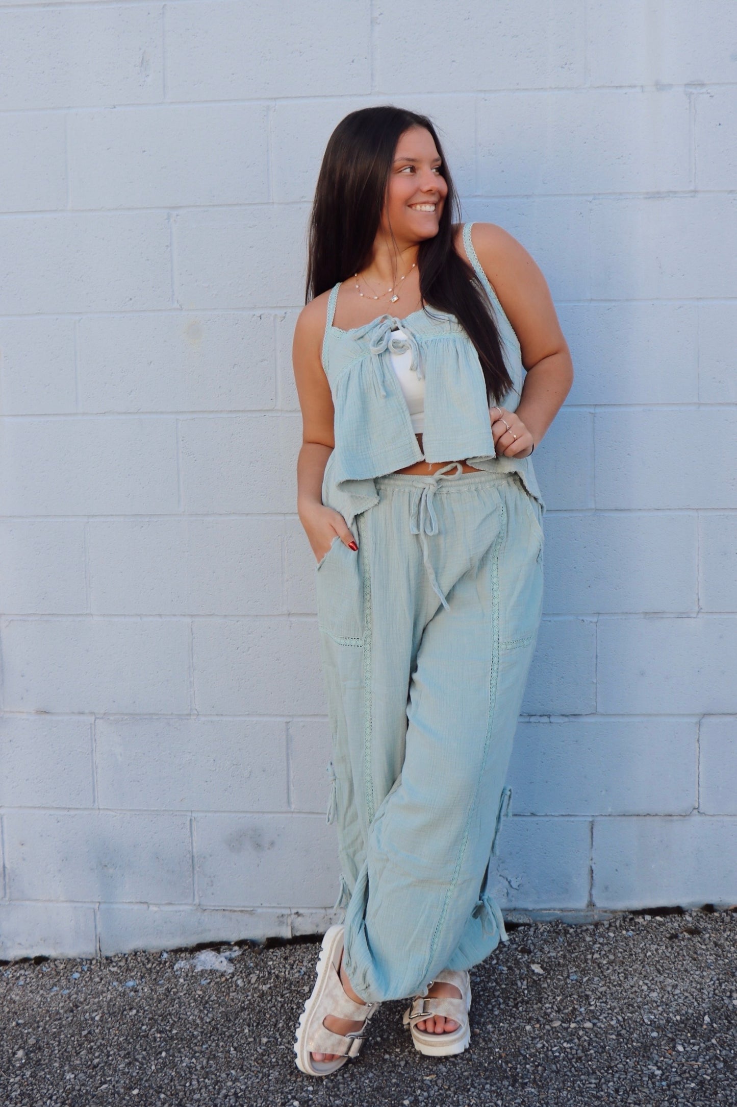 Topaz Breeze Top