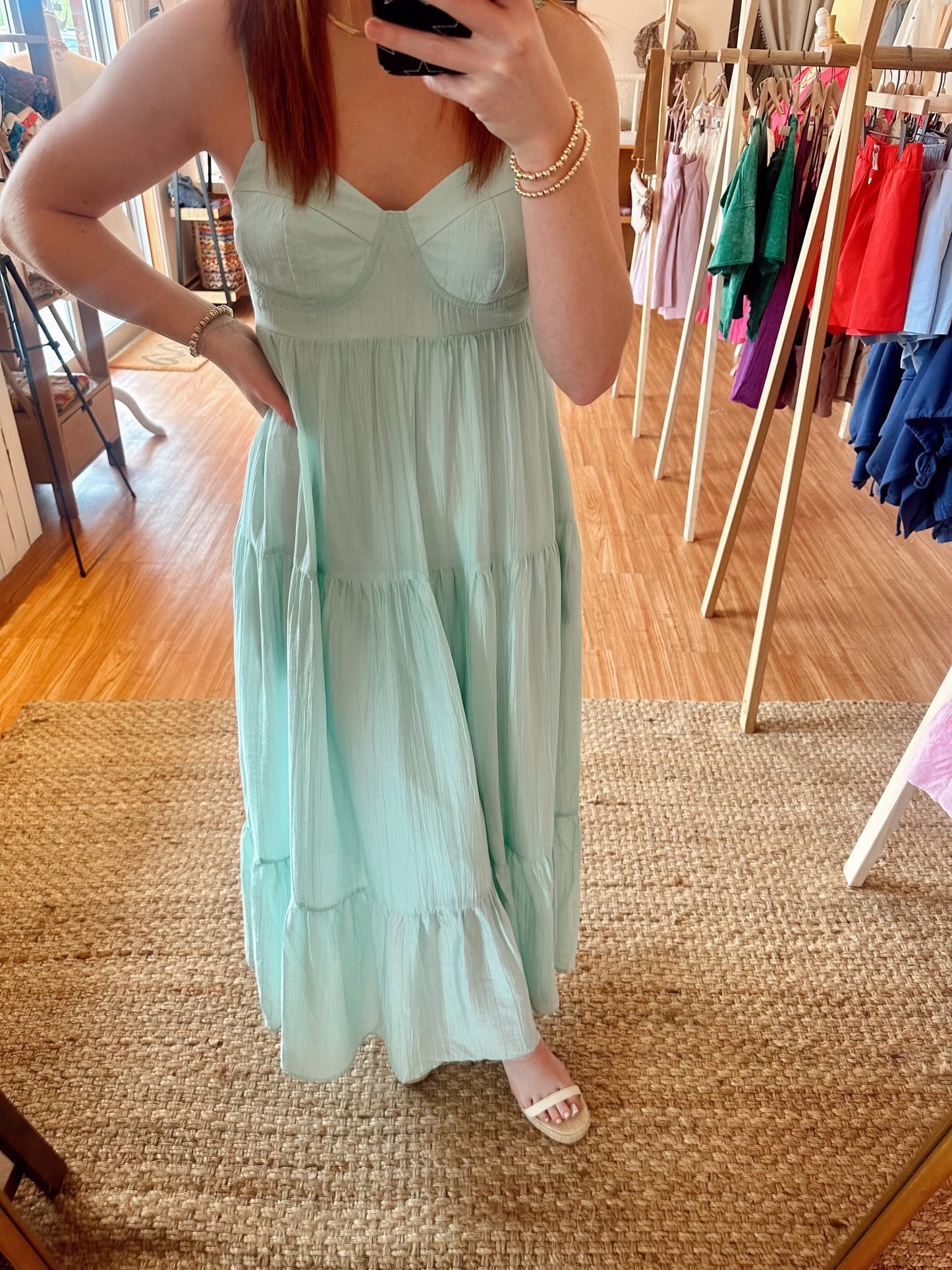 Minted Romance Dress