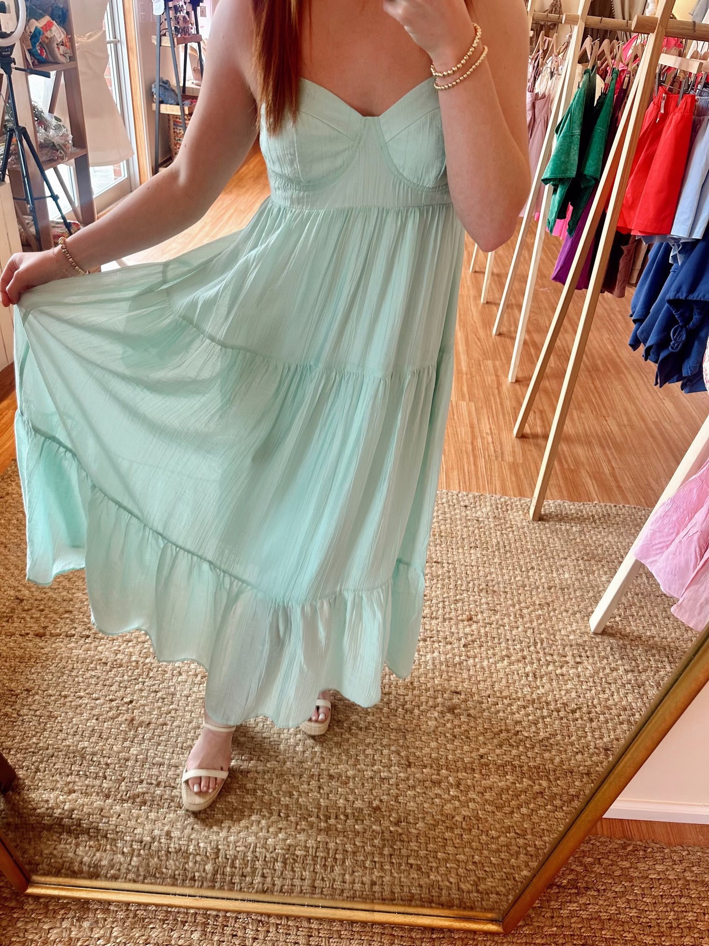 Minted Romance Dress