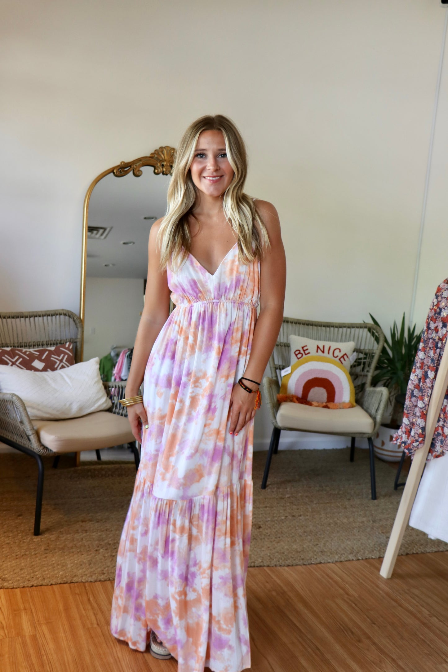 Over the Rainbow Maxi Dress