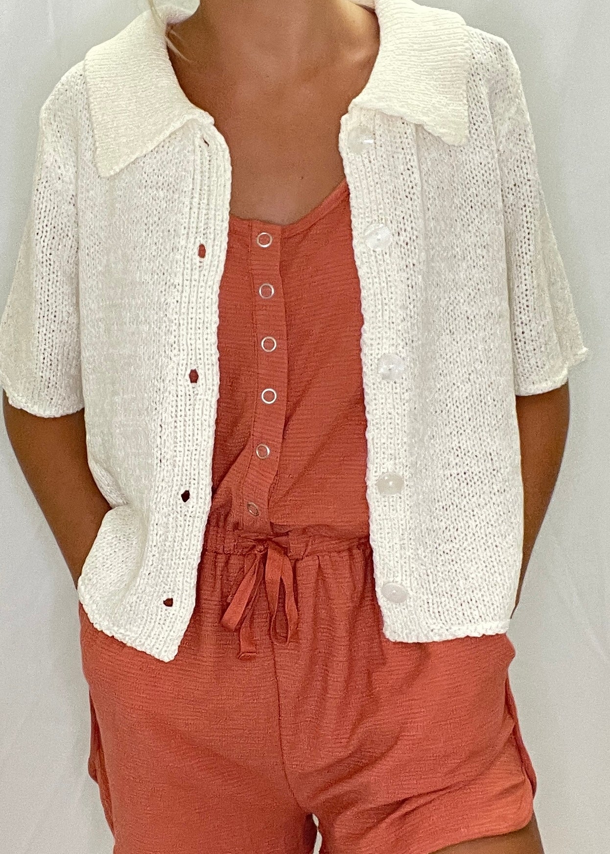 Emmy Short Sleeve Cardigan