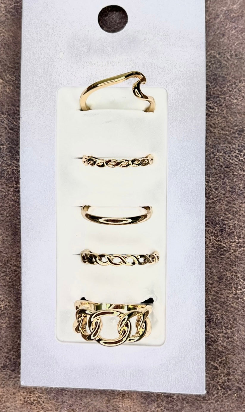Dylan Pipa Ring Set