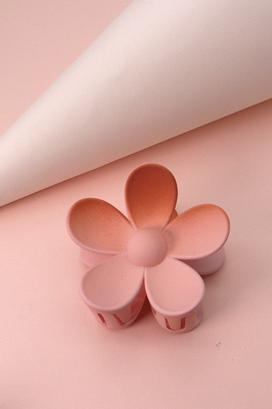 Oversized Flower Hair Claw Clip