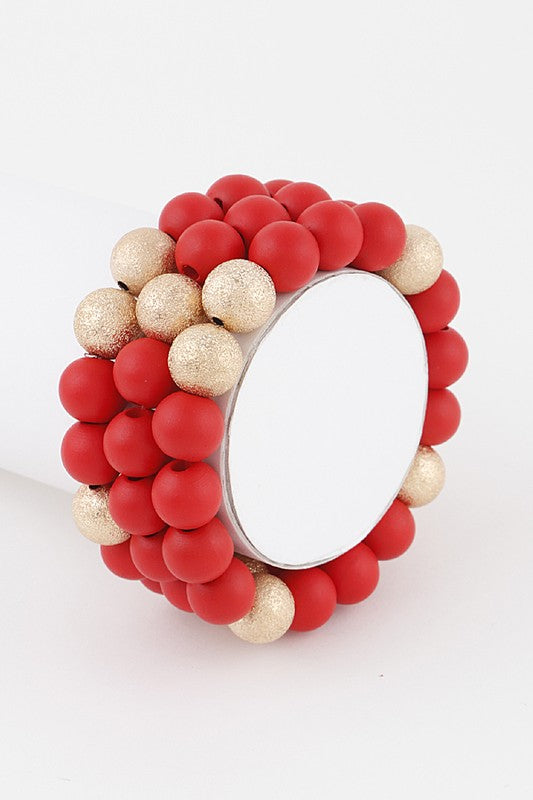 Two Toned Bead Bracelet