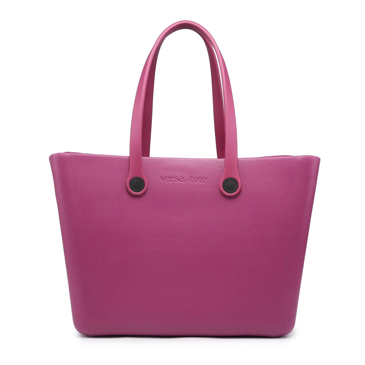 Carrie Versa Tote w/ Interchangeable Straps: Berry