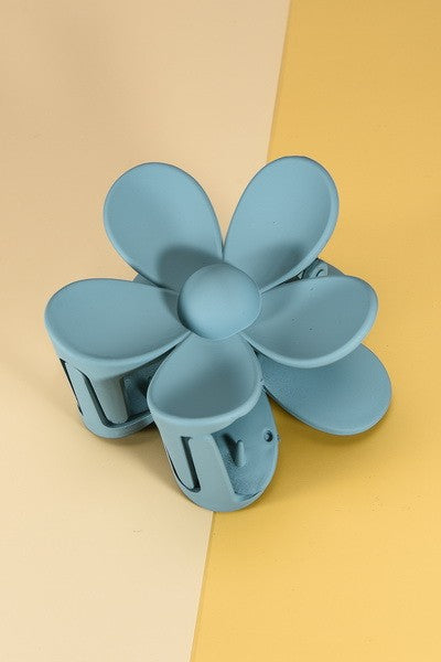 Oversized Flower Hair Claw Clip