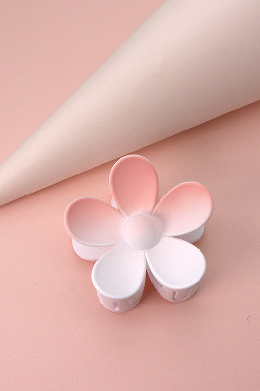 Oversized Flower Hair Claw Clip