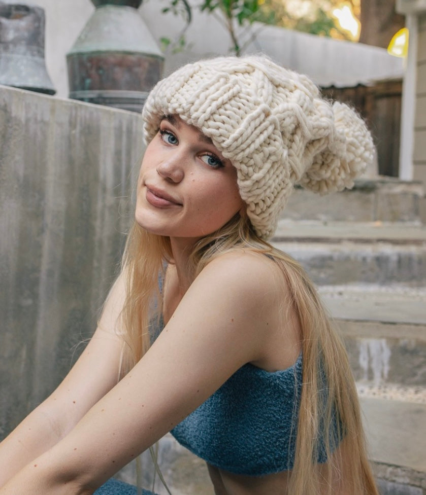 Ivory Beanie