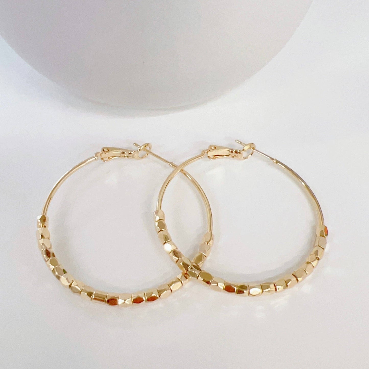 Kristen Water Proof Hoop Earrings