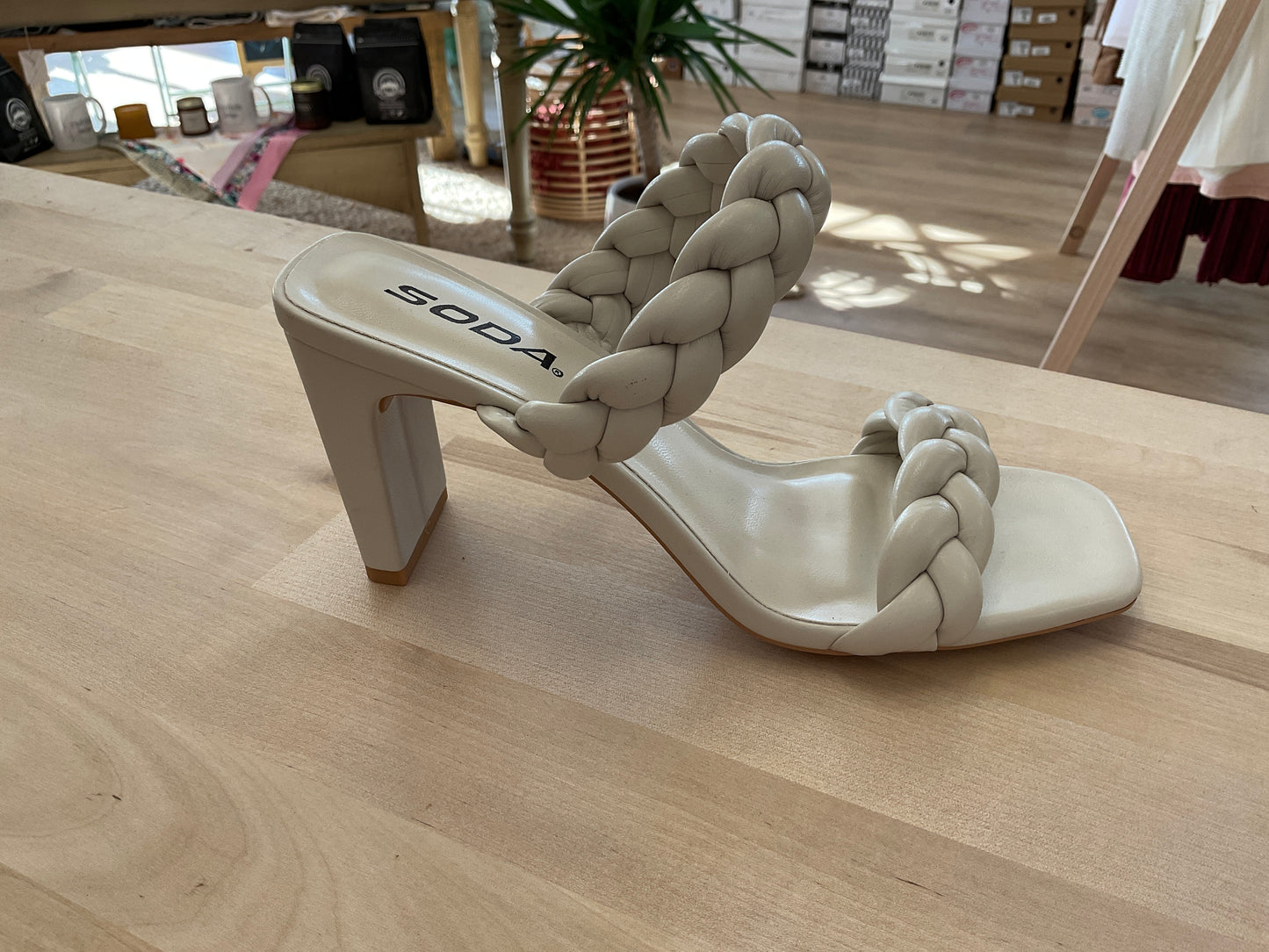 Sandy shoe