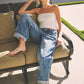 Open Road Barrel Leg Jeans
