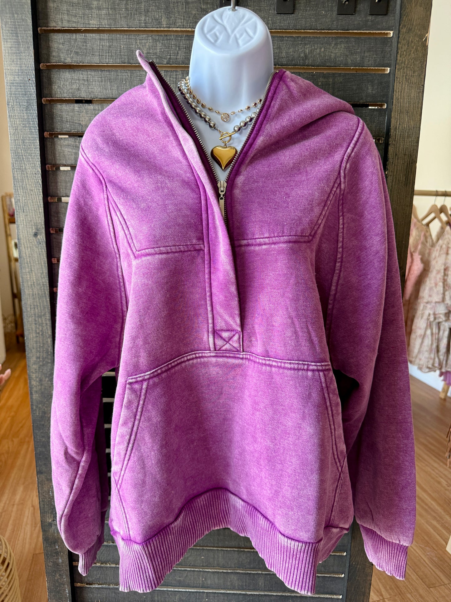 Extraordinary Half Zip Hoodie
