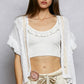 Rose Crochet Belt/Choker