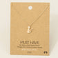 Gold Dipped Cat Pendant Necklace:G