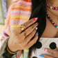 Cutout Star Ring: 8