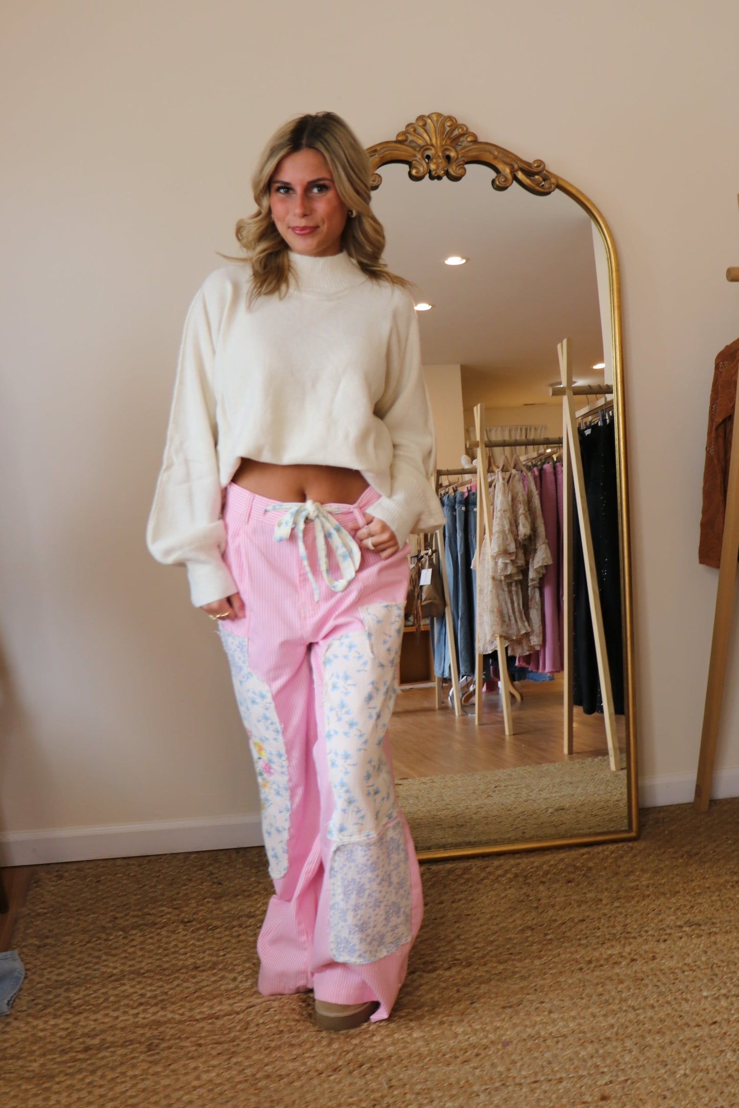 Sunfaded Blooms Denim