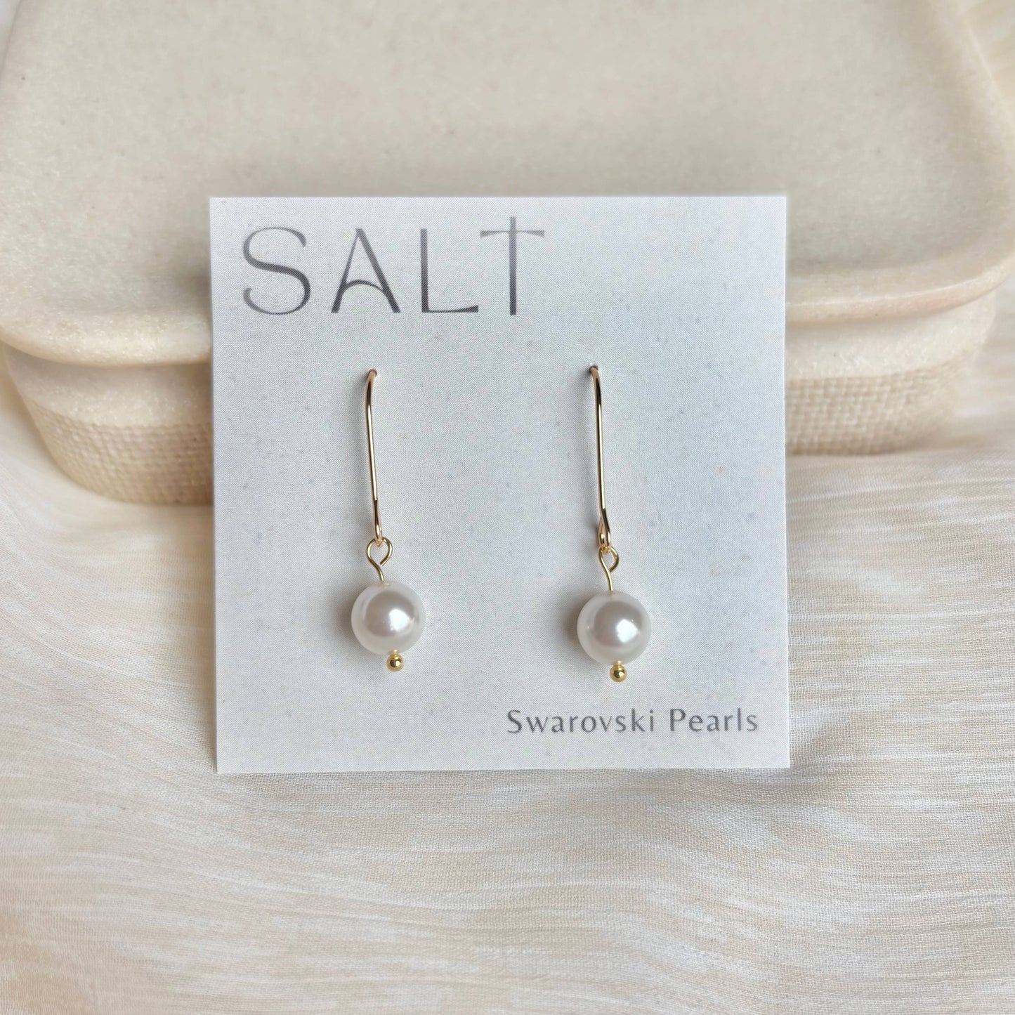 Pearl Hook Earrings