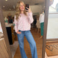 Barbie Striped Cardigan