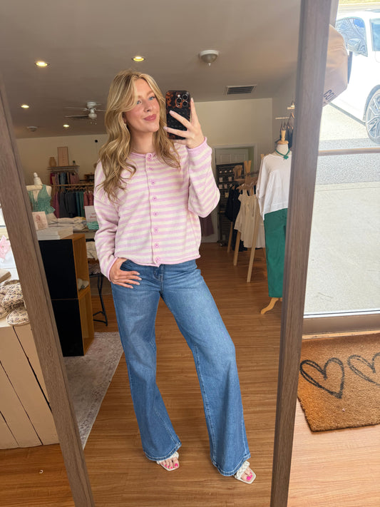 Barbie Striped Cardigan