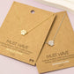 Mini Paw Print Charm Necklace: S