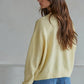Daydream Cardigan in Light Yellow