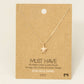 Gold Dipped Turtle Pendant Necklace: G