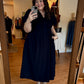 The Muse Dress in Black