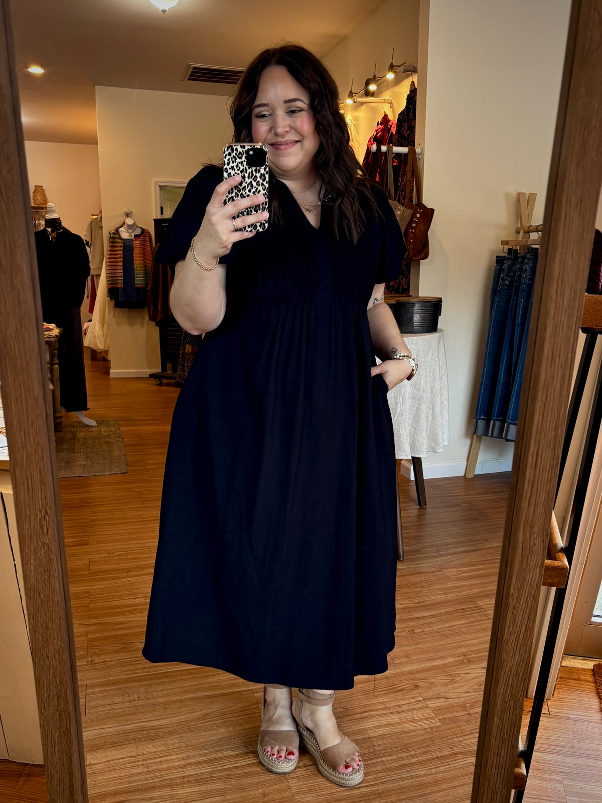 The Muse Dress in Black