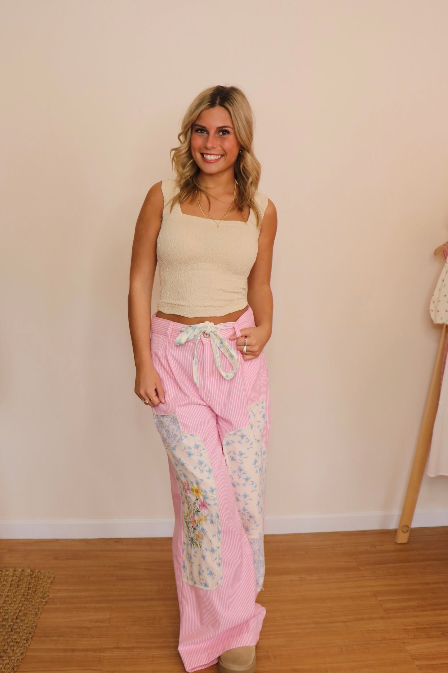 Sunfaded Blooms Denim