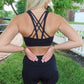 Criss Cross Sports Bra Top