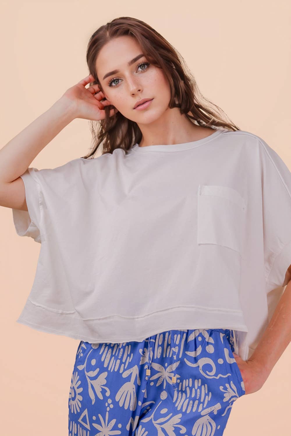 Go Your Own Way Top - White