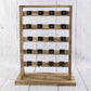 Wood Jewelry Card Display Stand With Twenty Hooks: LT