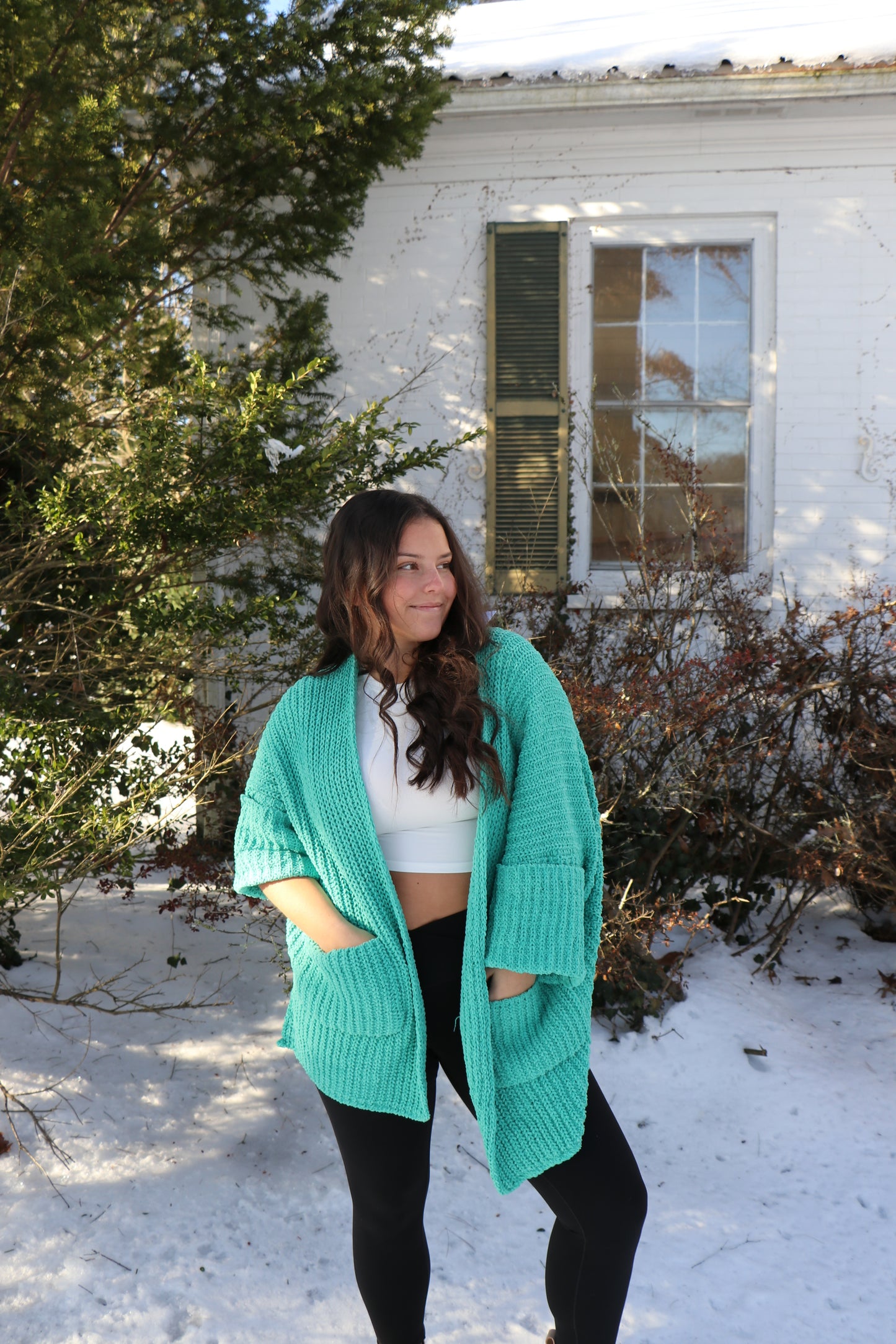 Emerald Mint Cardigan