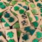 🍀 OMG! Shamrock Acrylic Stud Earrings 🍀