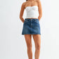 On Our Way Denim Skirt