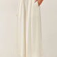 Linen Blend Cropped Pants