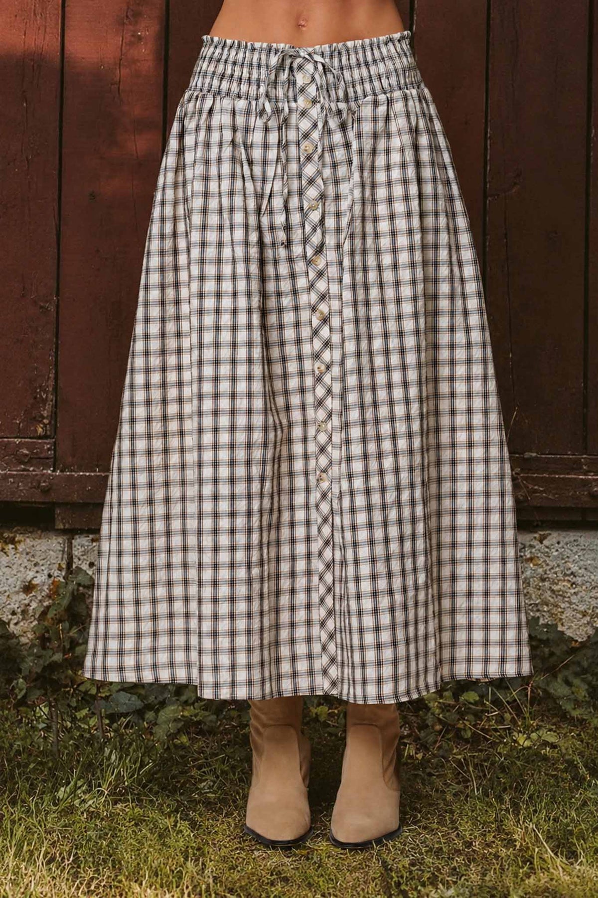 Plaid About it Skirt