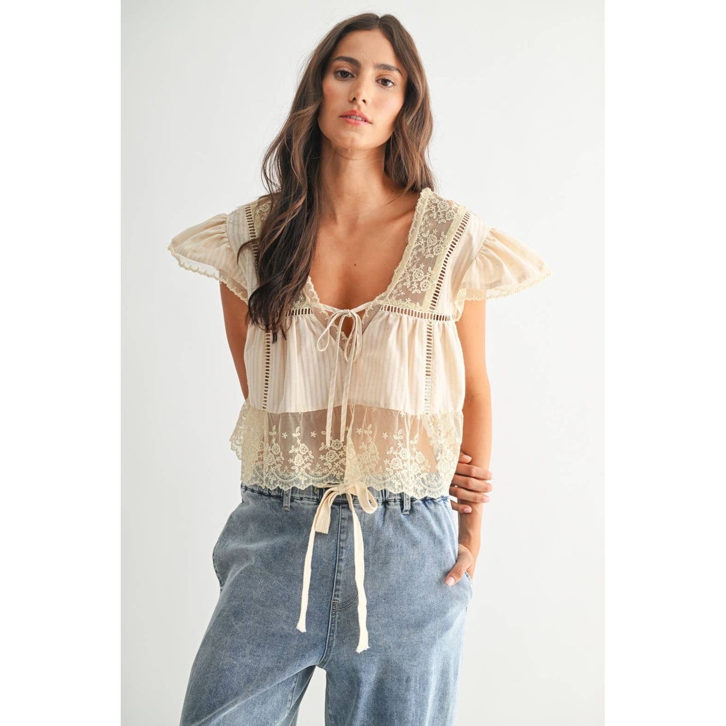 Sunwashed Top
