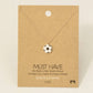 Game Day Gold Dipped Epoxy Soccer Ball Pendant Necklace: G