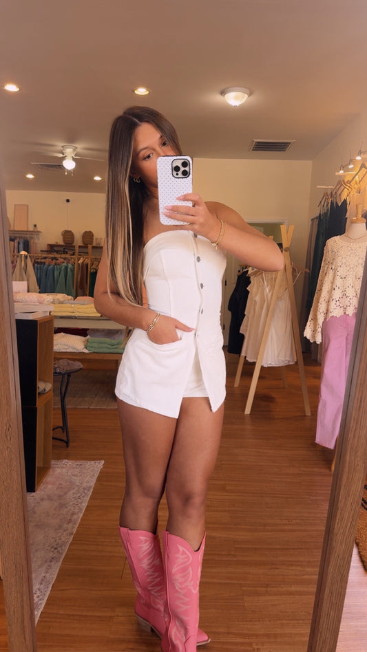 Back To Friends Romper