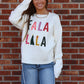 Fala Lala Christmas Knit Sweater