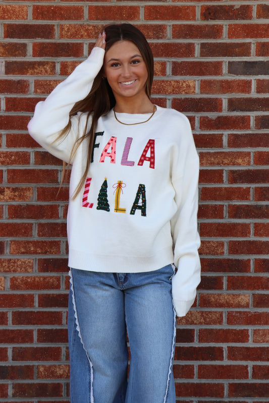 Fala Lala Christmas Knit Sweater