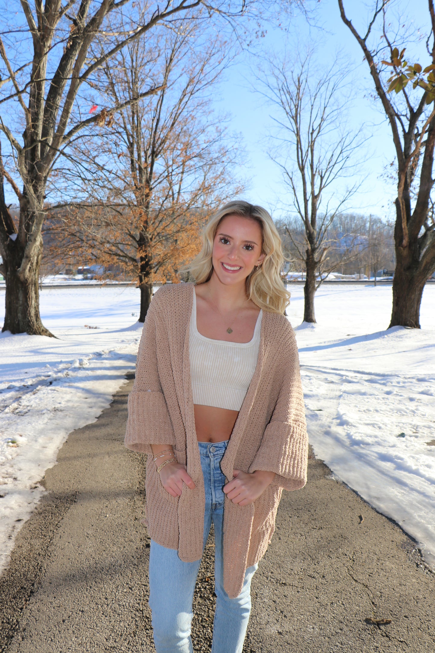 Cocoa Powder Cardigan